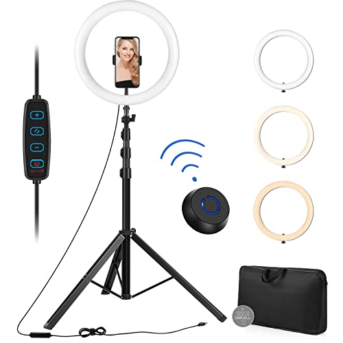 Ring Light with Tripod 10"
