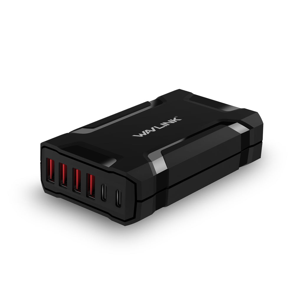 6-Port USB Charging Station